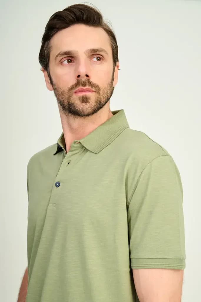 Zindi Men's T-Shirt Polo - Petrol Green - M 4
