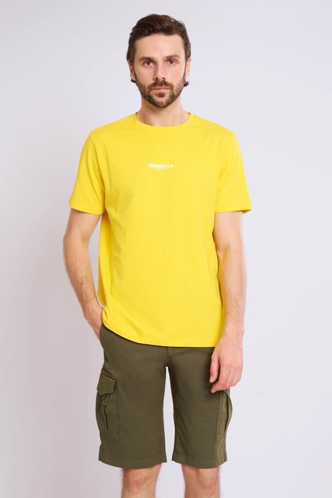 Zindi Men's T-Shirt - Yellow - S