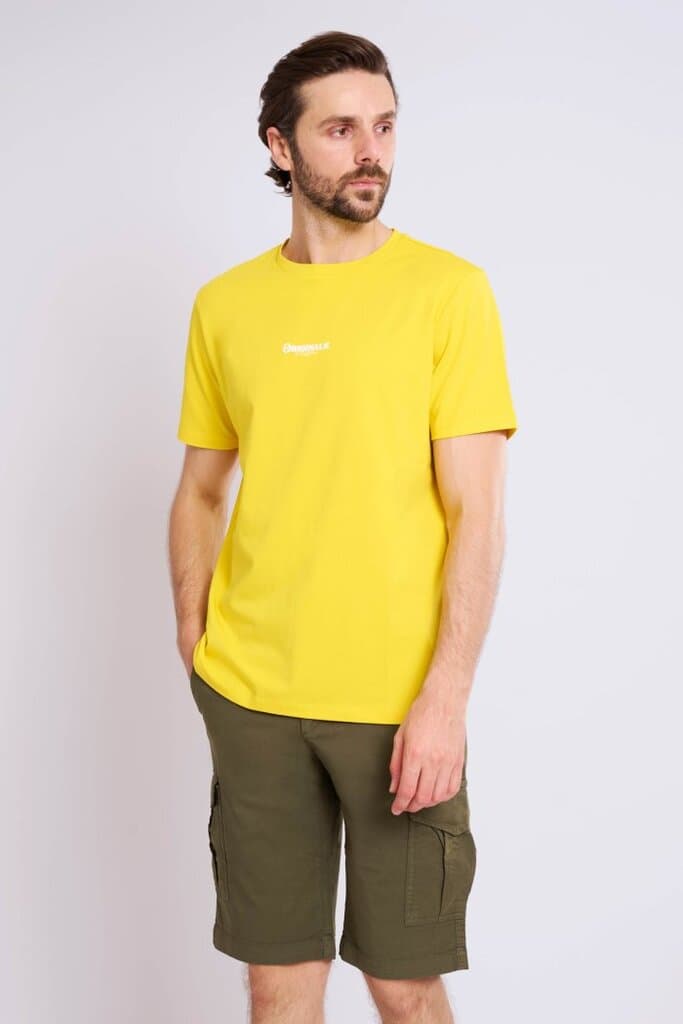 Zindi Men's T-Shirt - Yellow - S 2
