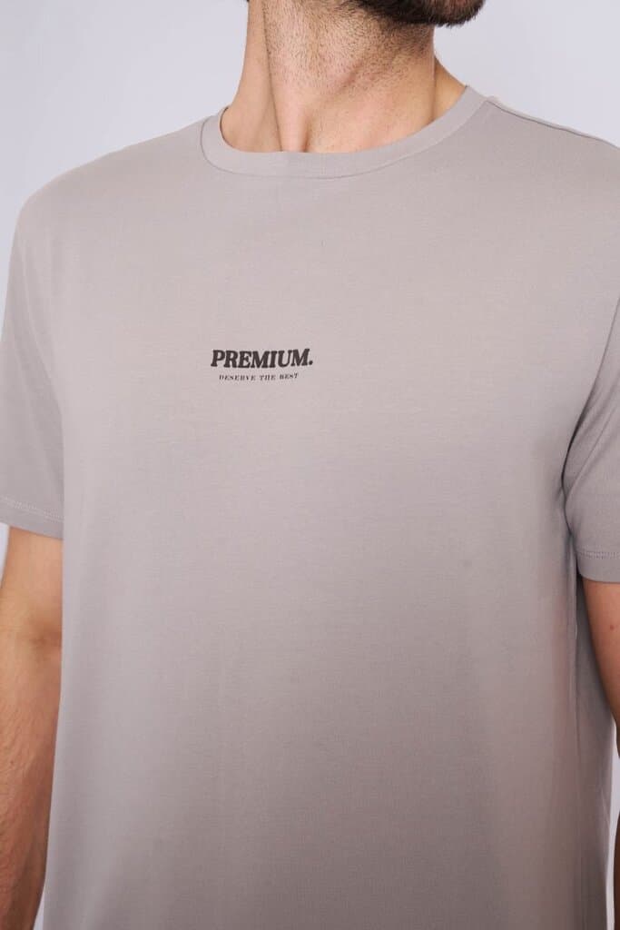 Zindi Men's T-Shirt - Gray - S 3