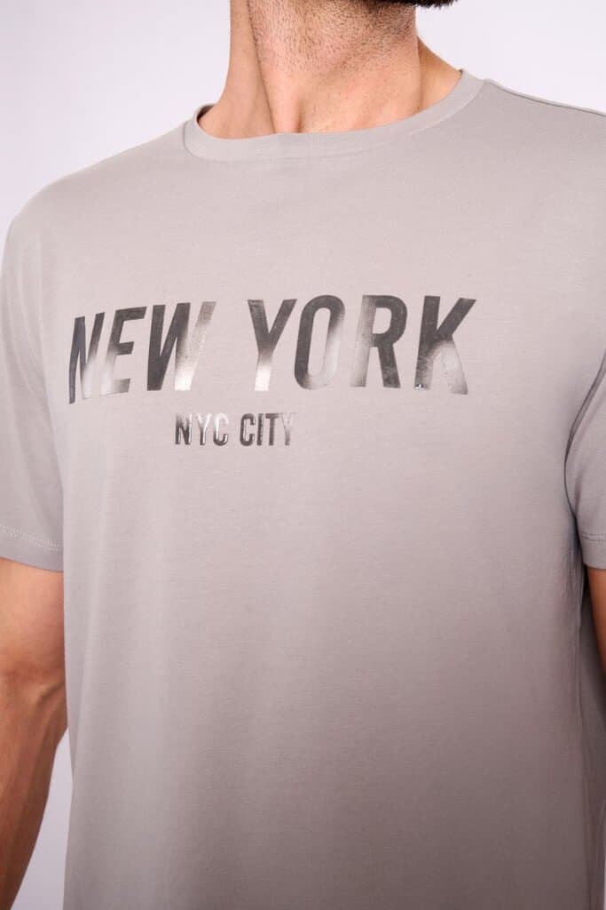 Zindi Men's T-Shirt - Gray - S 3