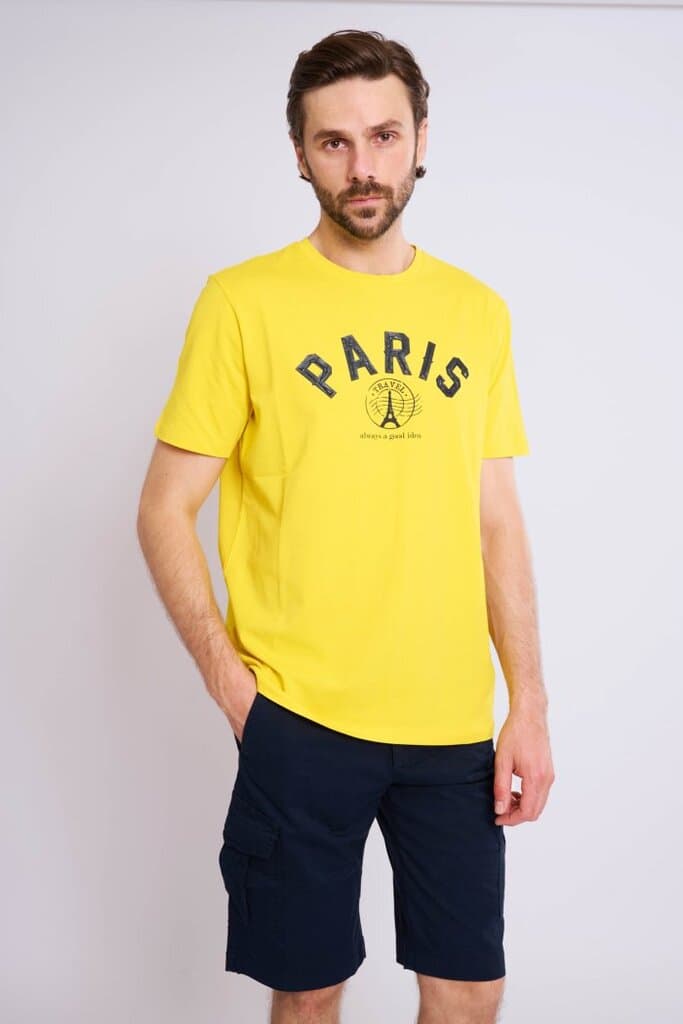 Zindi Men's T-Shirt - Yellow - S