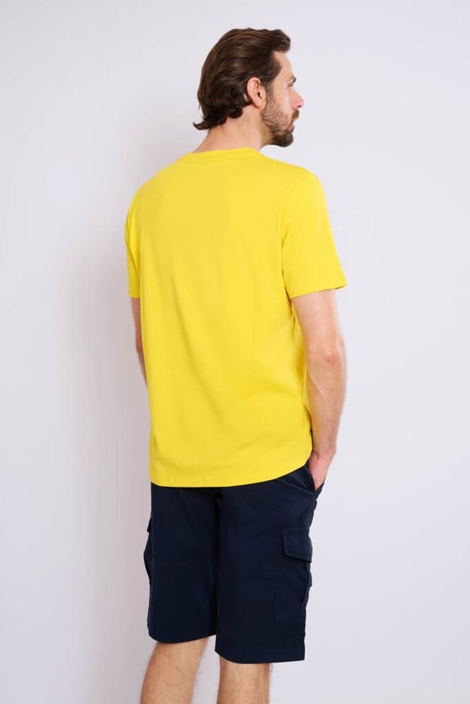 Zindi Men's T-Shirt - Yellow - S 4