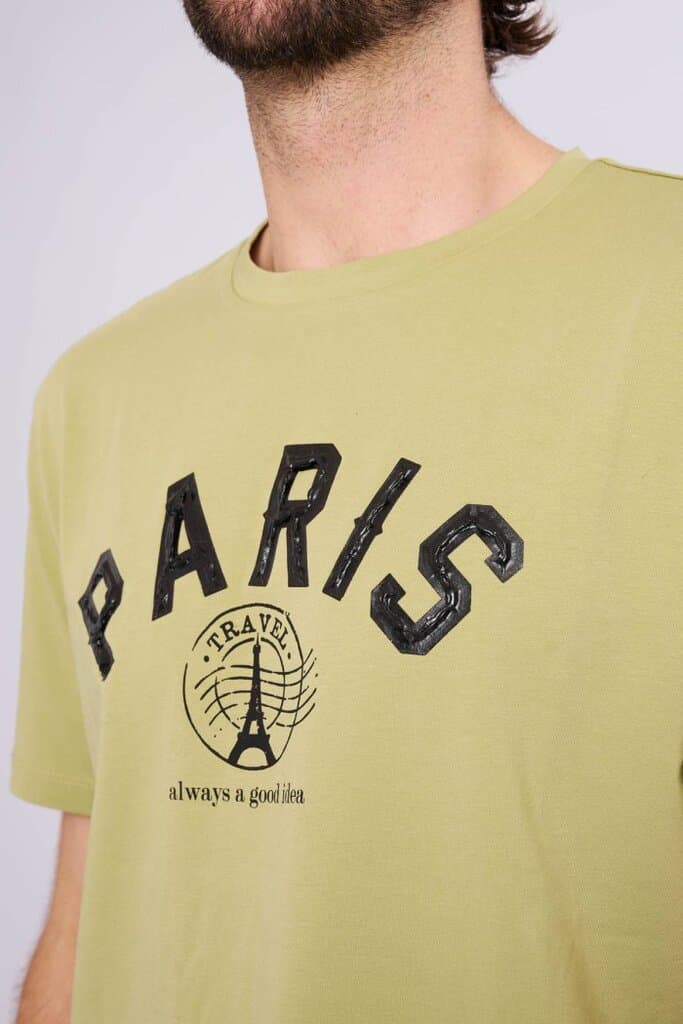 Zindi Men's T-Shirt - Green - S 3