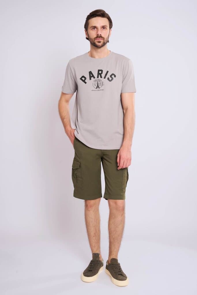 Zindi Men's T-Shirt - Gray - S 2