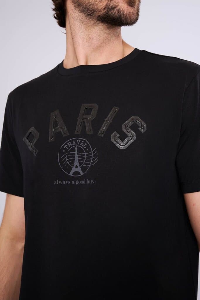 Zindi Men's T-Shirt - Black - S 3
