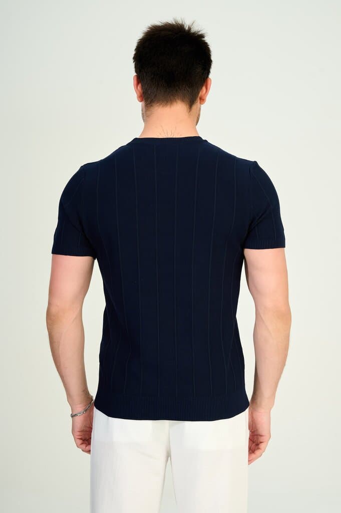 Zindi Men's T-Shirt - Navy Blue - M 4