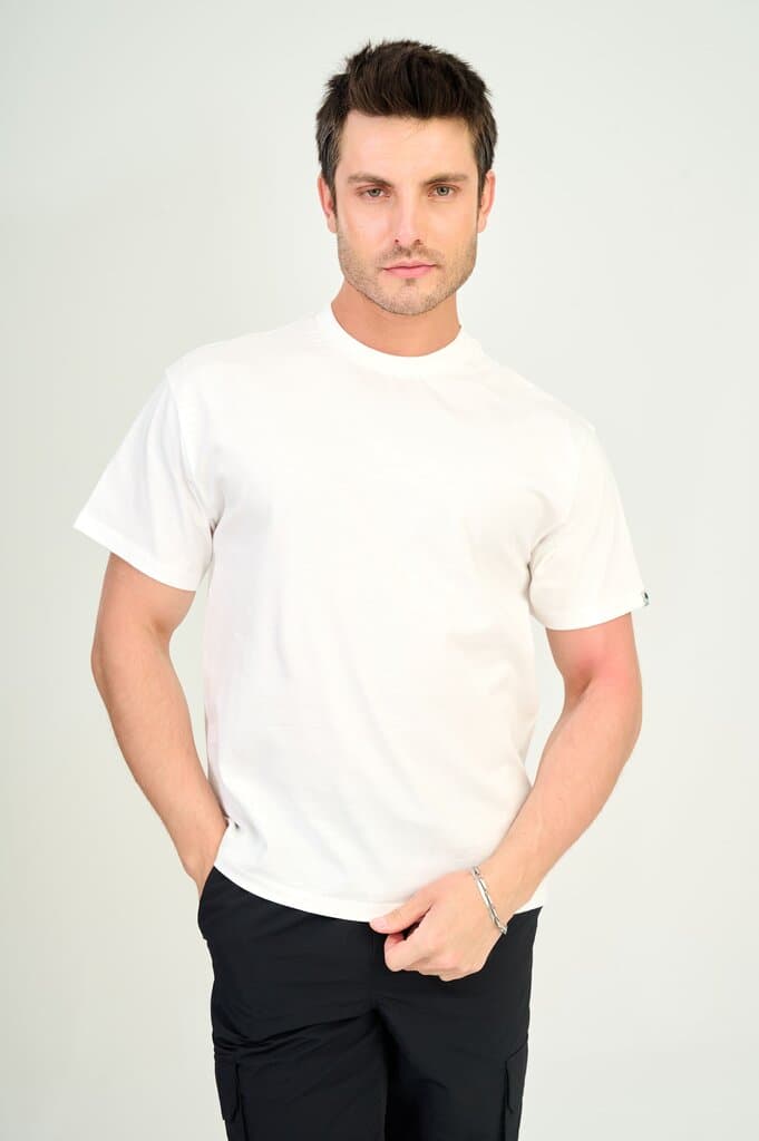 Zindi Men's T-Shirt - Off White - XS