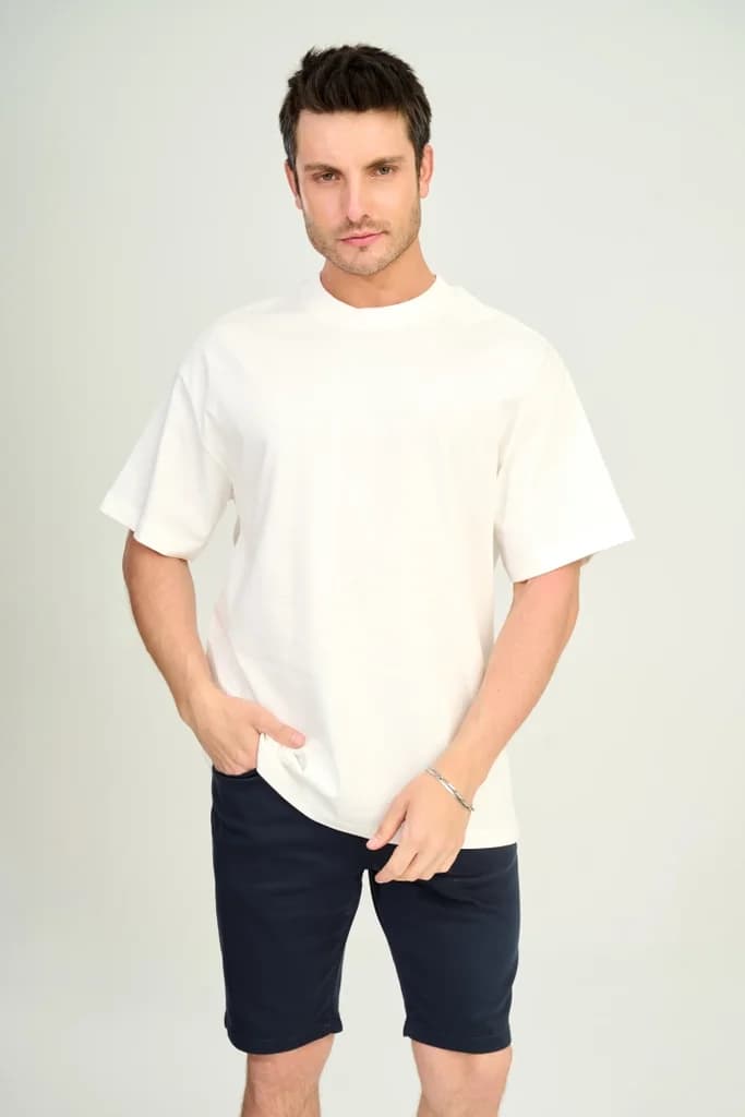 Zindi Men's T-Shirt - Off White - S