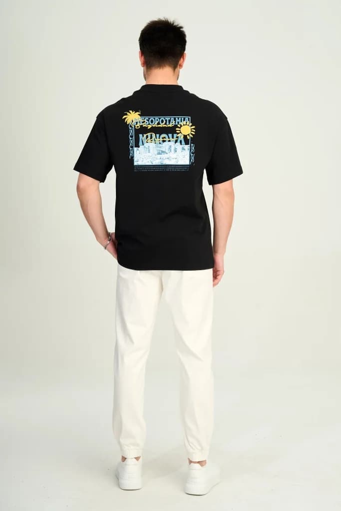 Zindi Men's T-Shirt - Black - S 2