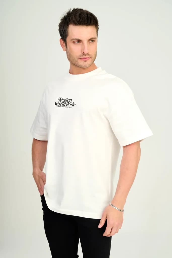 Zindi Men's T-Shirt - Off White - S