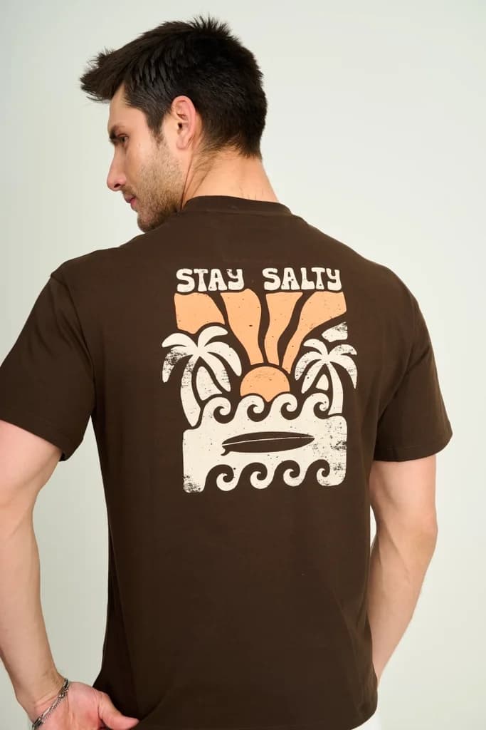 Zindi Men's T-Shirt - Coffee - S 2