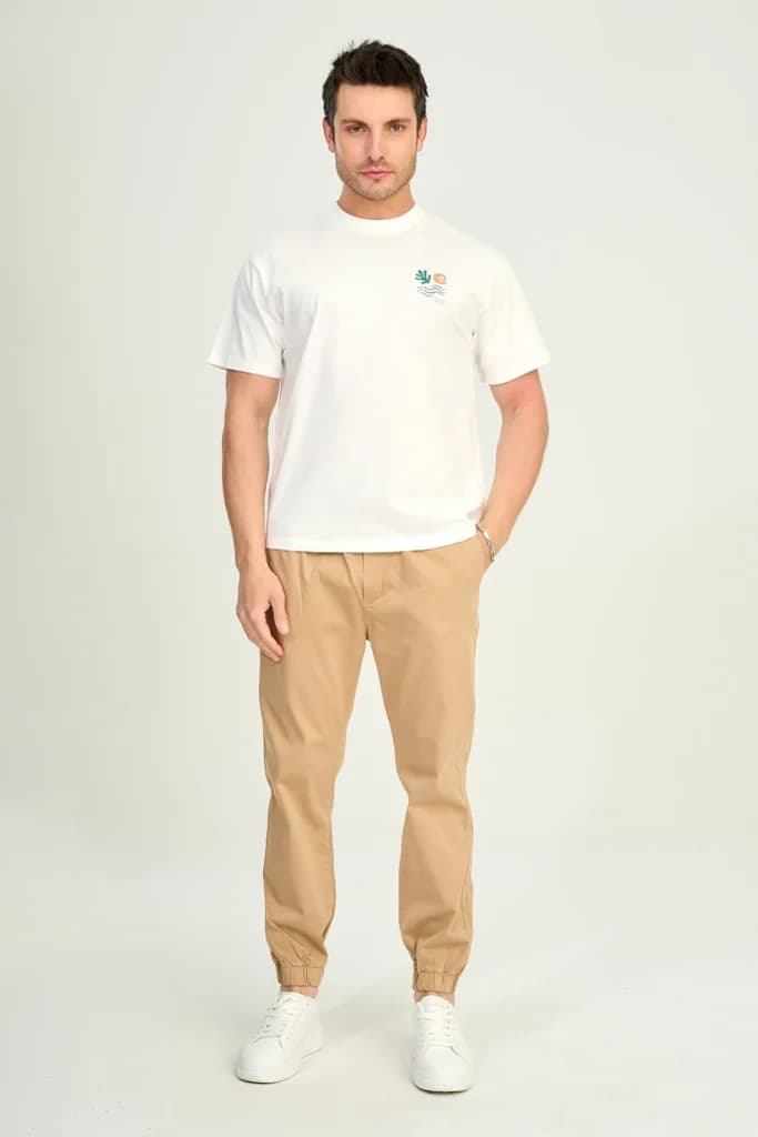 Zindi Men's T-Shirt - White - S 4