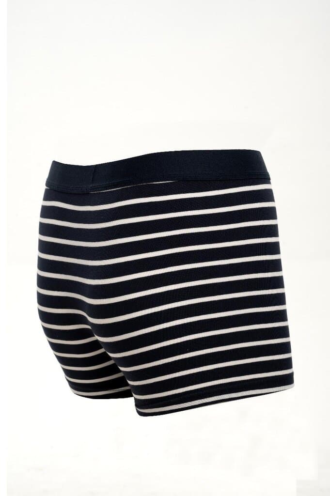 Zindi Men's Boxer Shorts - Navy Striped - XL 2