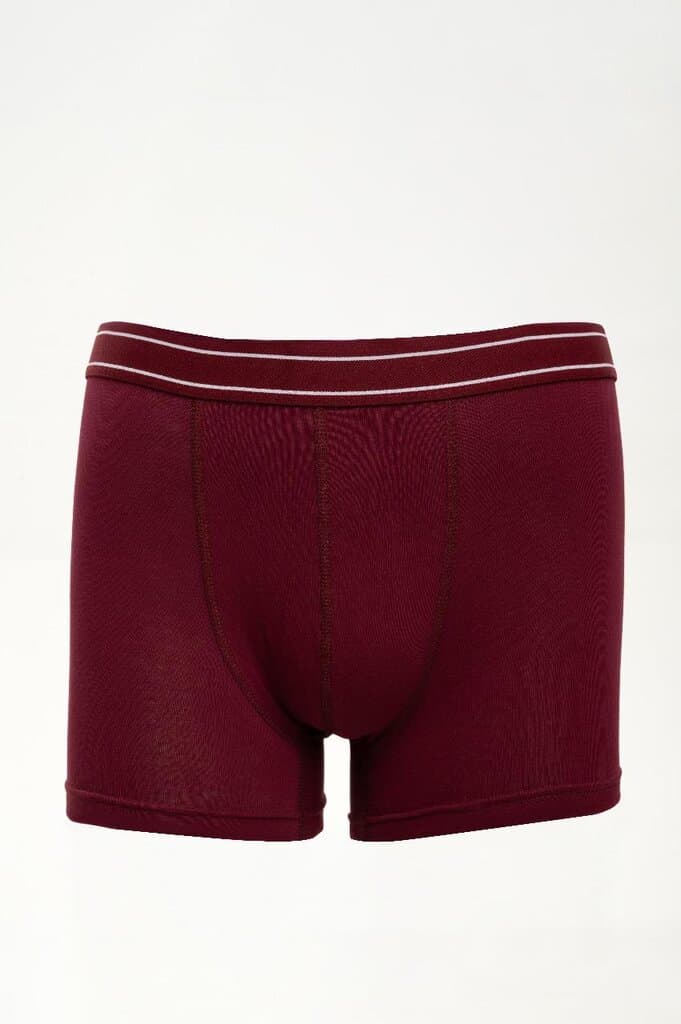 Zindi Men's Boxer Shorts - Burgundy - XL