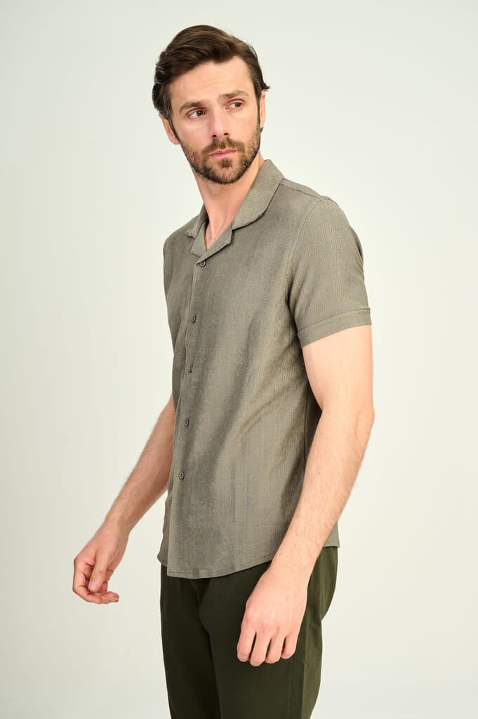 Zindi Men's Shirt - Petrol Green - S 2
