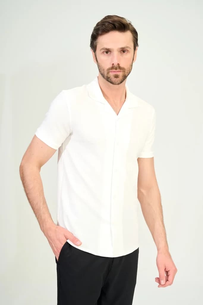 Zindi Men's Shirt - White - S