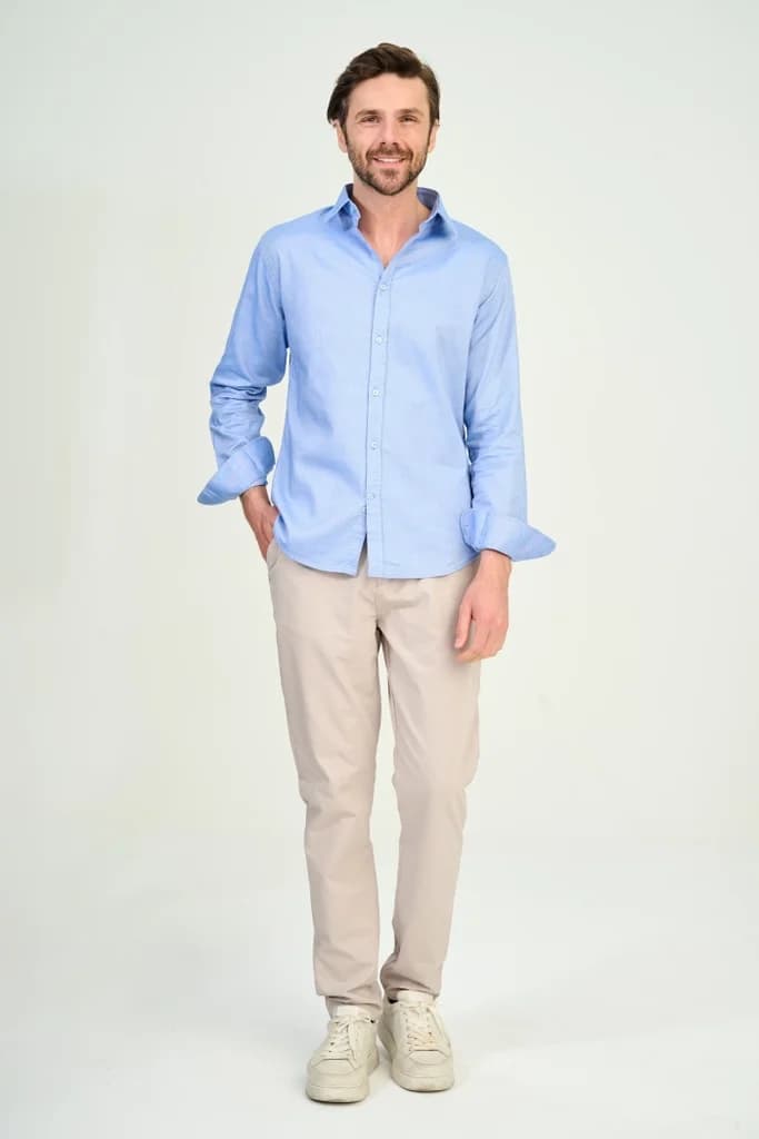 Zindi Men's Shirt - Blue - S 2