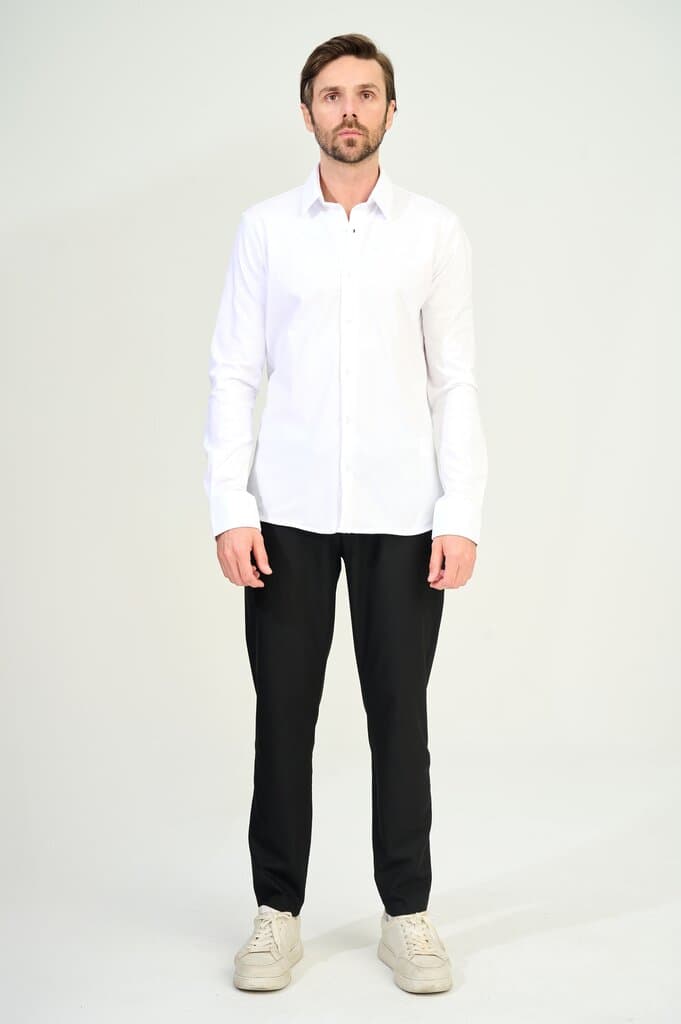 Zindi Men's Shirt - White - S 2