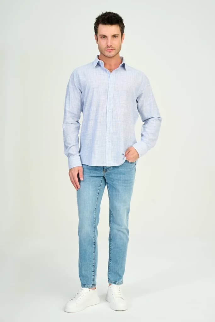 Zindi Men's Shirt - Blue - M