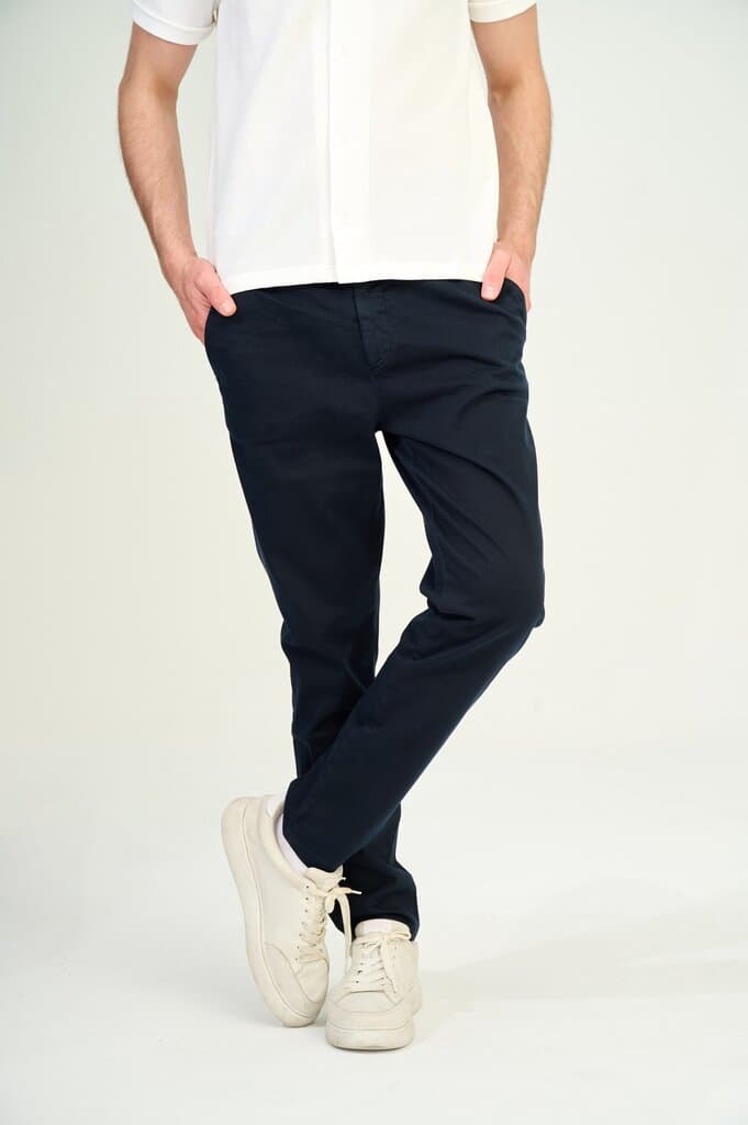 Zindi Men's Pants - Navy Blue - 30/30 3