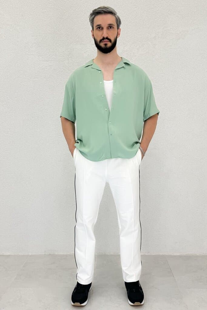 Zindi Men's Tracksuit - Off White - S