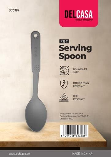 Delcasa Serving Spoon PBT Plastic - DC3387 5