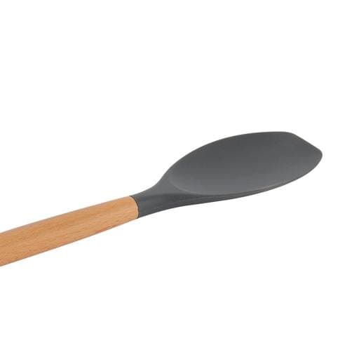 Delcasa Silicone Rice Spoon Wooden Handle - DC3172 (Black) 3