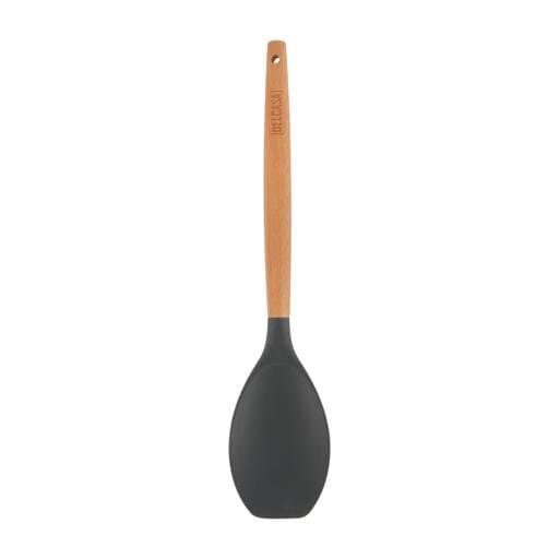 Delcasa Silicone Rice Spoon Wooden Handle - DC3172 (Black) 5