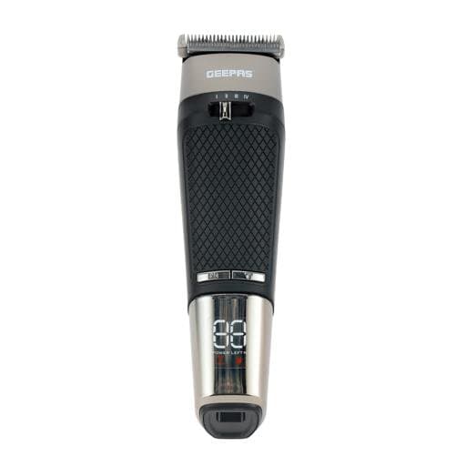 Geepas Digital Hair Clipper Titanium Blade - GTR56032 (Black) 2