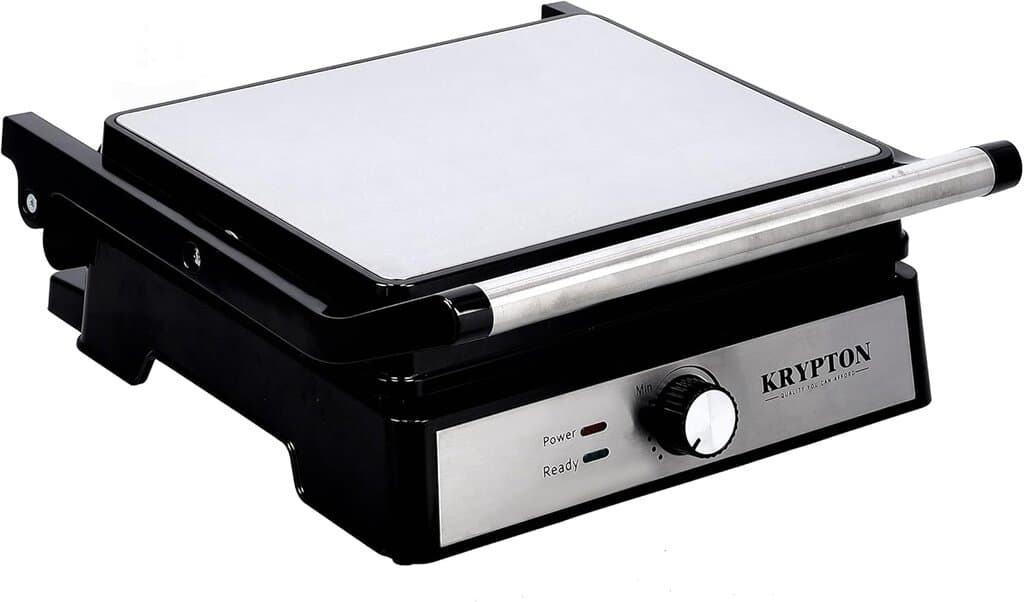 Krypton 4-Slice Grill Maker 2000W - KNGM6359 (Silver / Black)