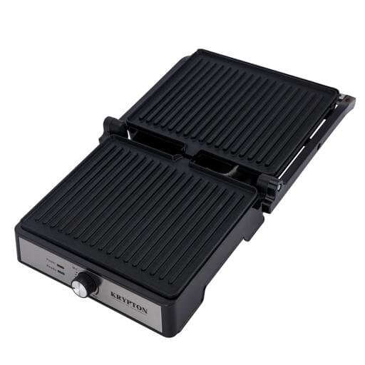 Krypton 4-Slice Grill Maker 2000W - KNGM6359 (Silver / Black) 2