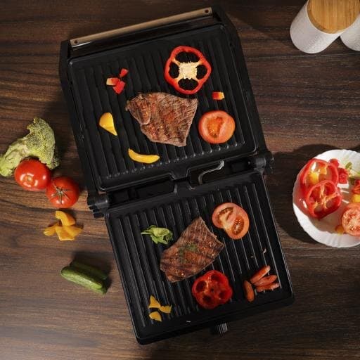 Krypton 4-Slice Grill Maker 2000W - KNGM6359 (Silver / Black) 7