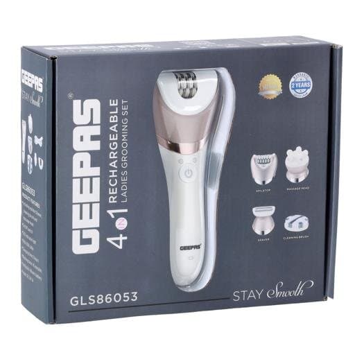 Geepas Ladies Grooming Set 4-in-1 - GLS86053 (Rose Gold) 7