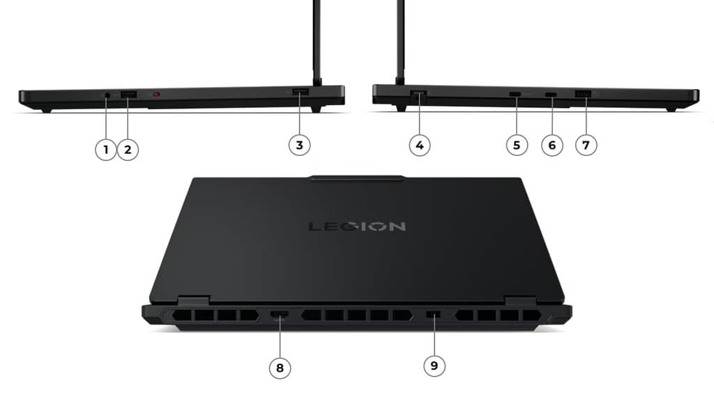 Lenovo Legion 5 15IRX10intel Core i9 14900HX - 32GB DDR5 RAM - 1TB SSD - NVIDIA RTX 5070 8GB- 15.1" 3