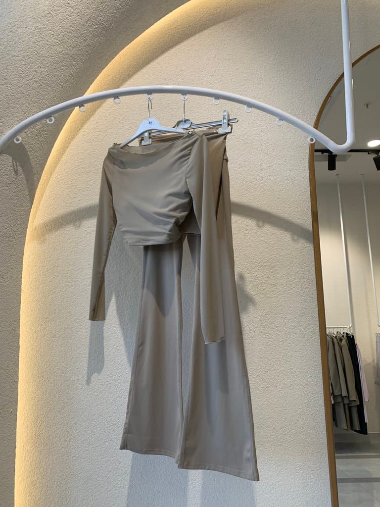 Women's 3-Piece Set - Light Brown (S)