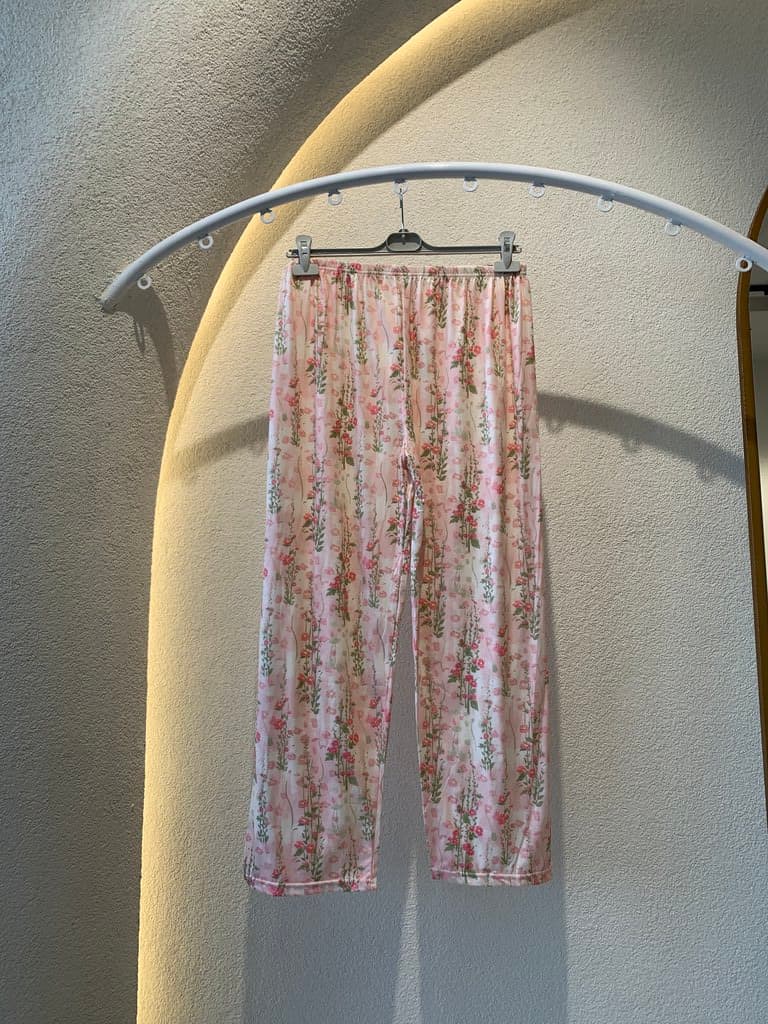 Women's Pajama Set - White (S) 3