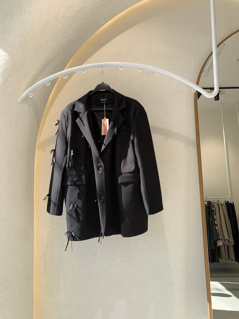 Pima Women's Polyester Jacket - Black