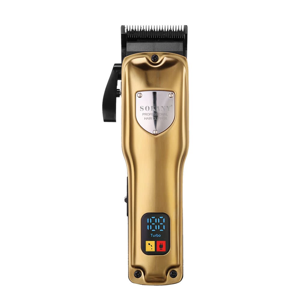 SOKANY Professional Hair Clipper 2000mAh Gold - SK-16049(GOLD)