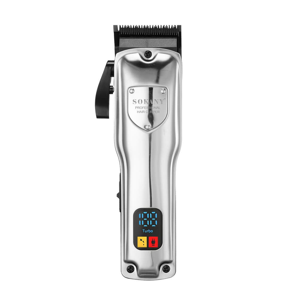 SOKANY Professional Hair Clipper 2000mAh Silver - SK-16049(SILVER)