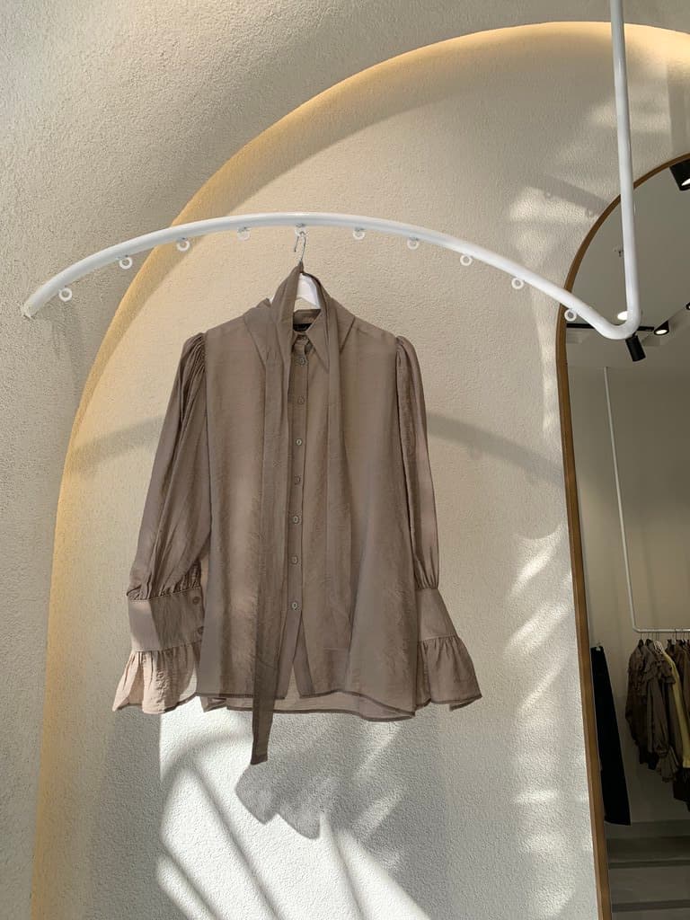 Hot Fashion Women’s Shirt - Light Brown (S)