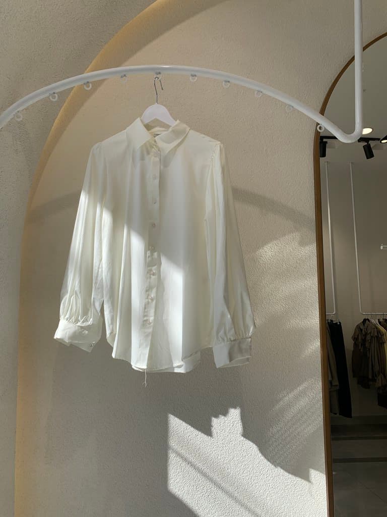 HENZA Women's Linen Shirt - White (S)