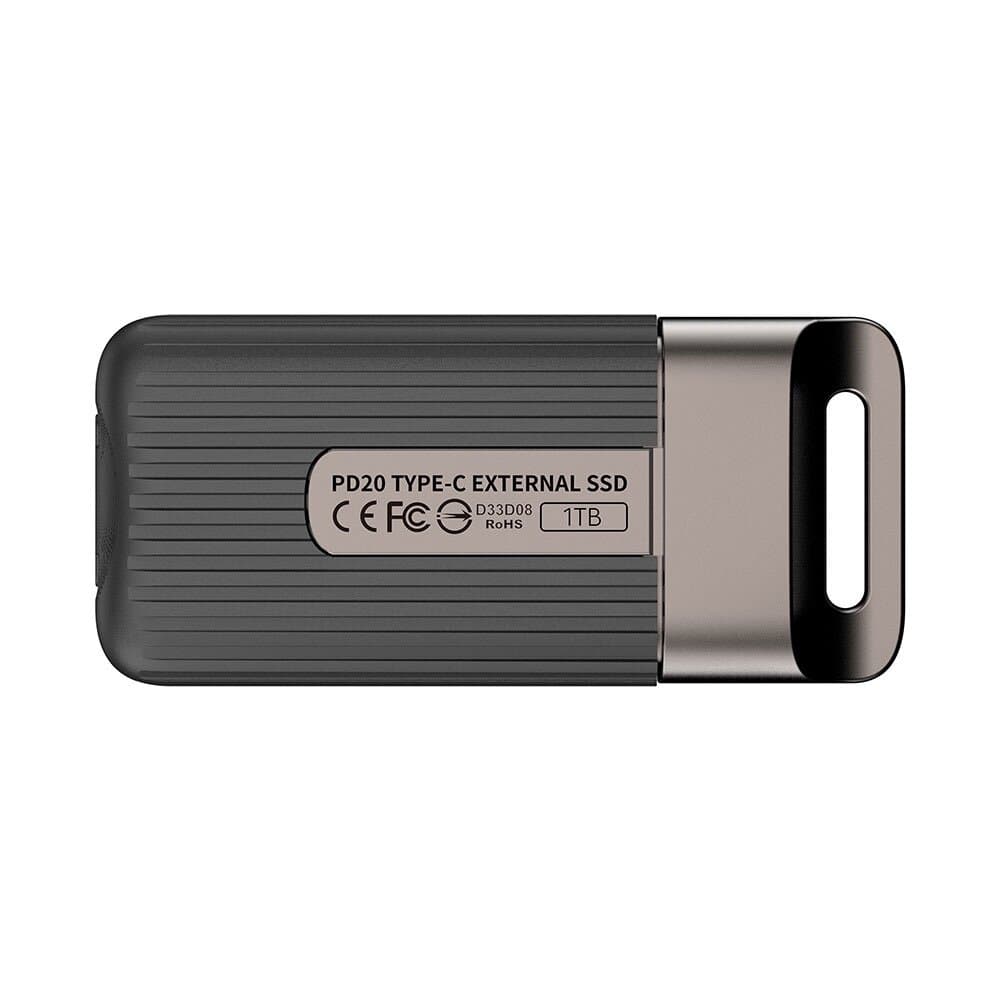 TEAMGROUP PD20 1TB Portable External Solid State Drive SSD Read up to 2000MB/s USB 3.2 Gen2x2 Type-C