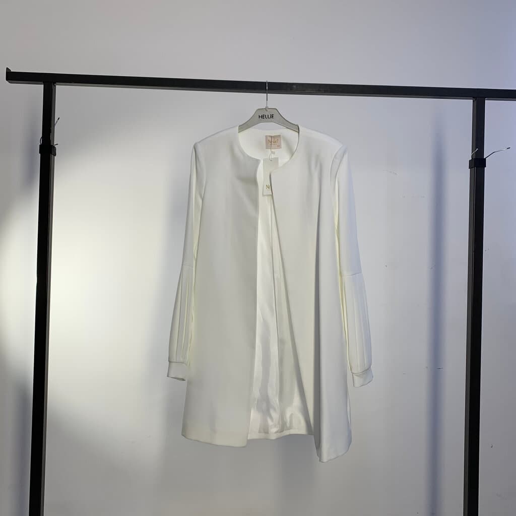 NE' SHO Women's Jacket - White, Size 38