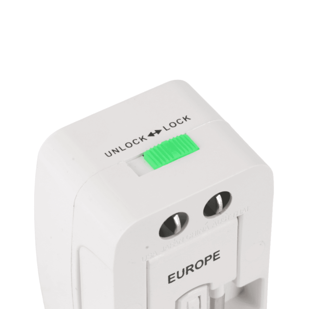 Epsilon Universal Adapter Surge Protected - ES1511 (White) 3