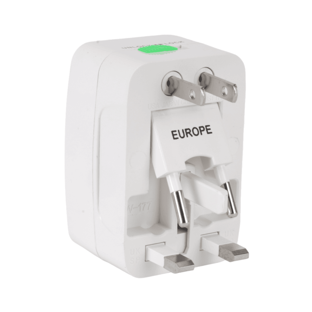 Epsilon Universal Adapter Surge Protected - ES1511 (White) 4