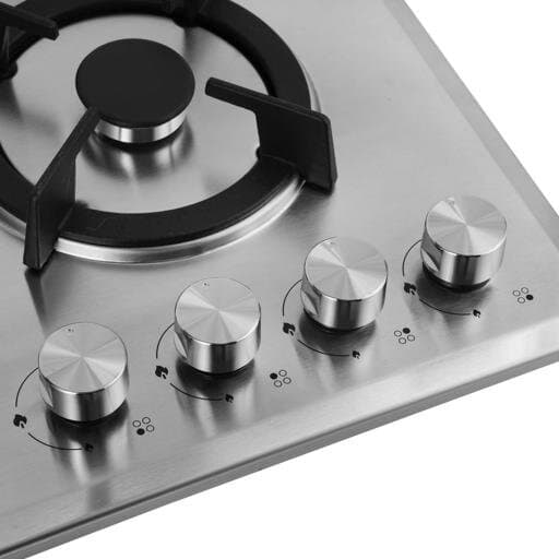 Geepas 4-Burner Gas Hob SS Auto Ignition - GGC31026 (Silver) 2