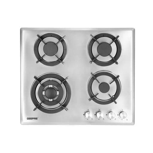 Geepas 4-Burner Gas Hob SS Auto Ignition - GGC31026 (Silver) 3