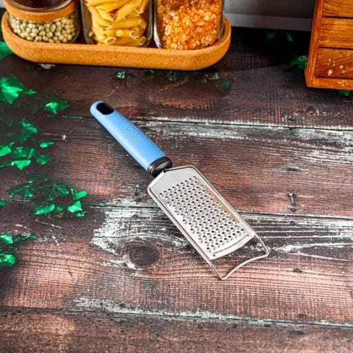 Delcasa Flat Grater Stainless Steel - DC3348 (Blue) 3