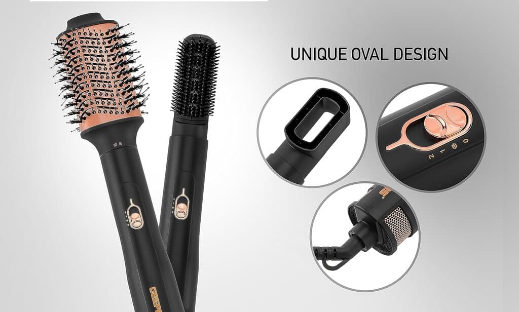 Geepas 4-in-1 Hair Styler - GH86067 (Black) 3